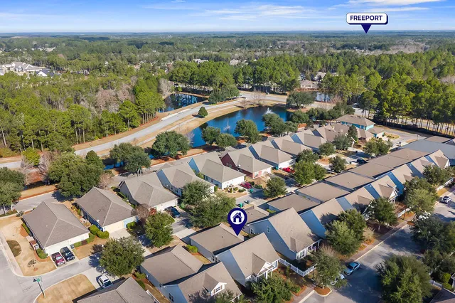 an aerial view of a city with lots of residential buildings
