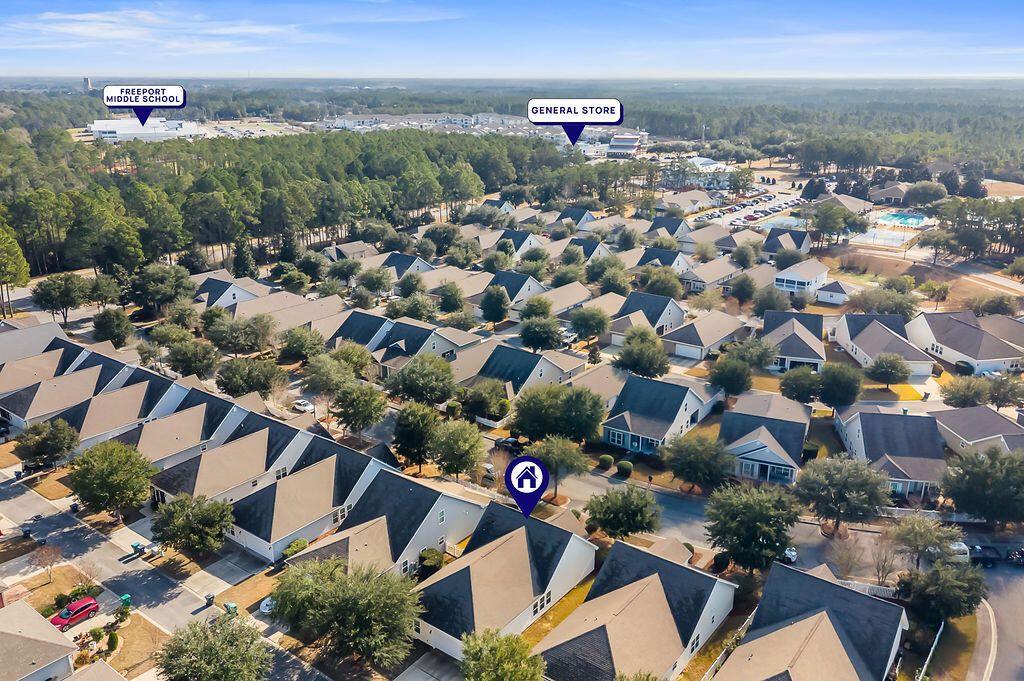 108 Nelly Street Freeport, FL 32439 - Photo 27 of 59 an aerial view of a city