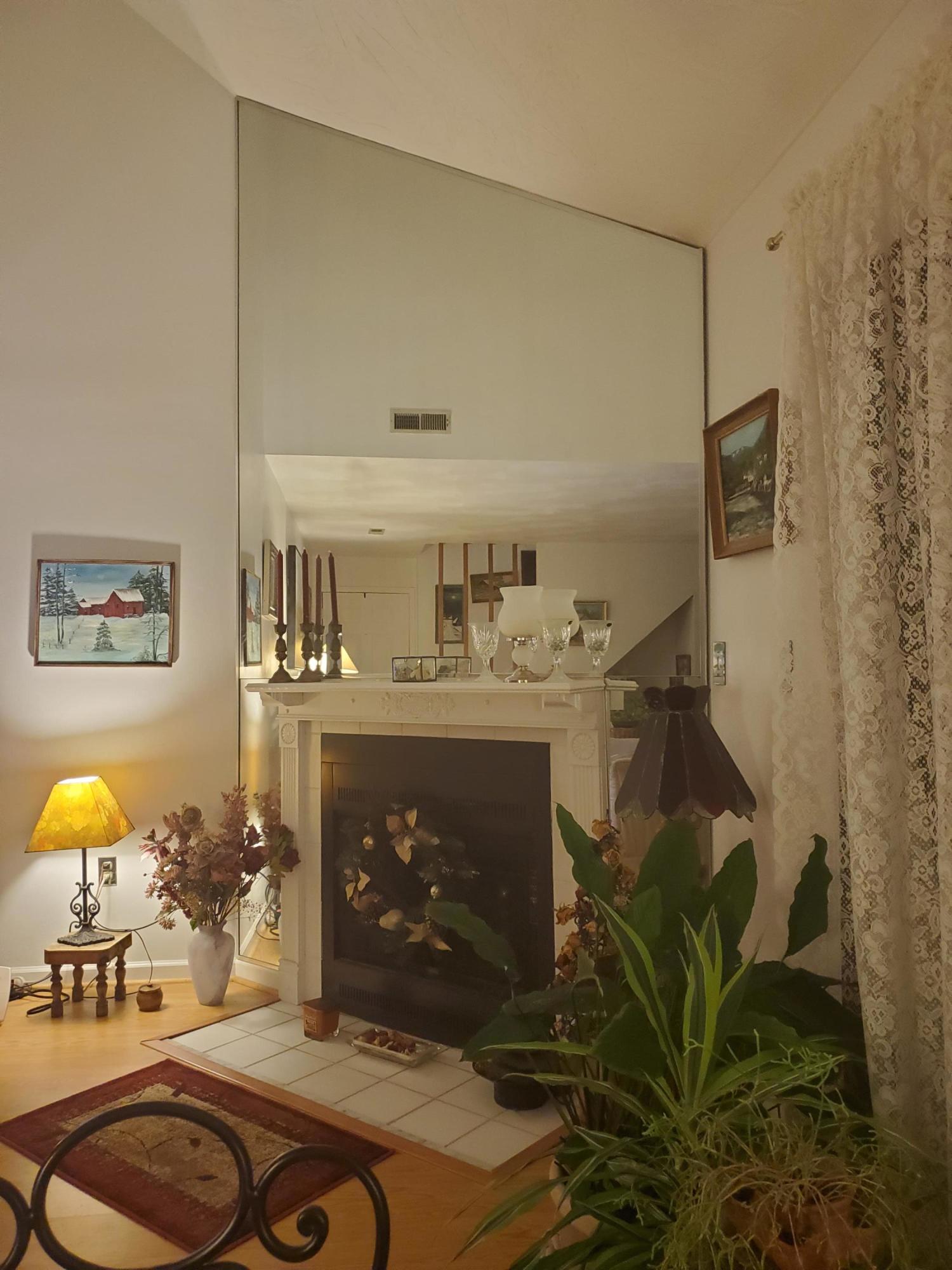 3337 Forest Ridge Road Roanoke, VA 24018 - Photo 25 of 36 a living room with furniture and a fireplace