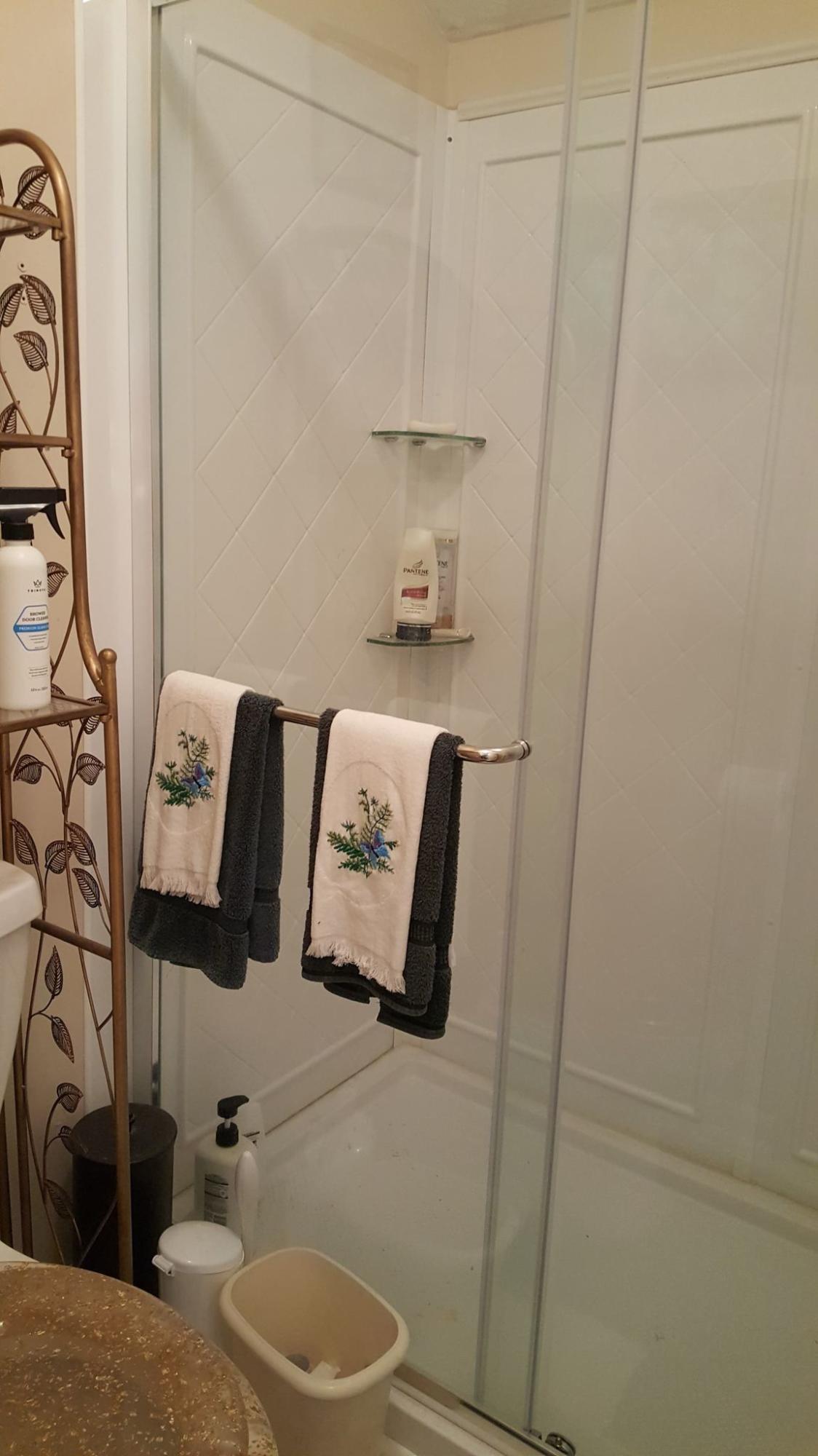 3337 Forest Ridge Road Roanoke, VA 24018 - Photo 31 of 36 a bathroom with a toilet and shower