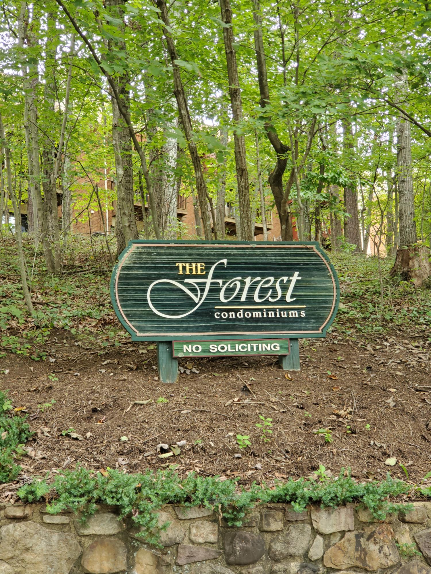 3337 Forest Ridge Road Roanoke, VA 24018 - Photo 36 of 36 a view of outdoor space with signage and flags