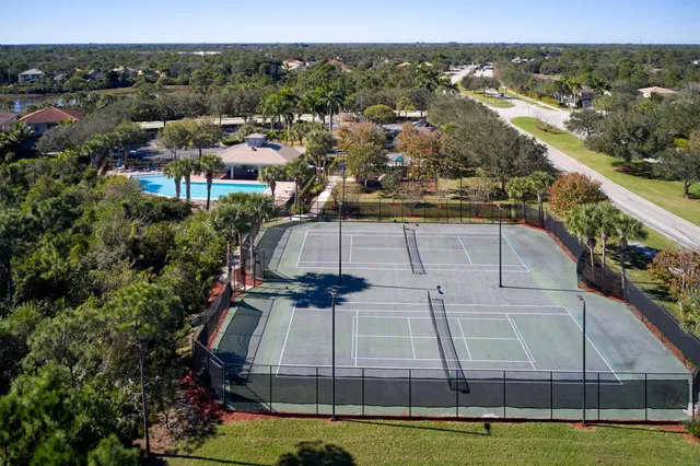 a view of a tennis court