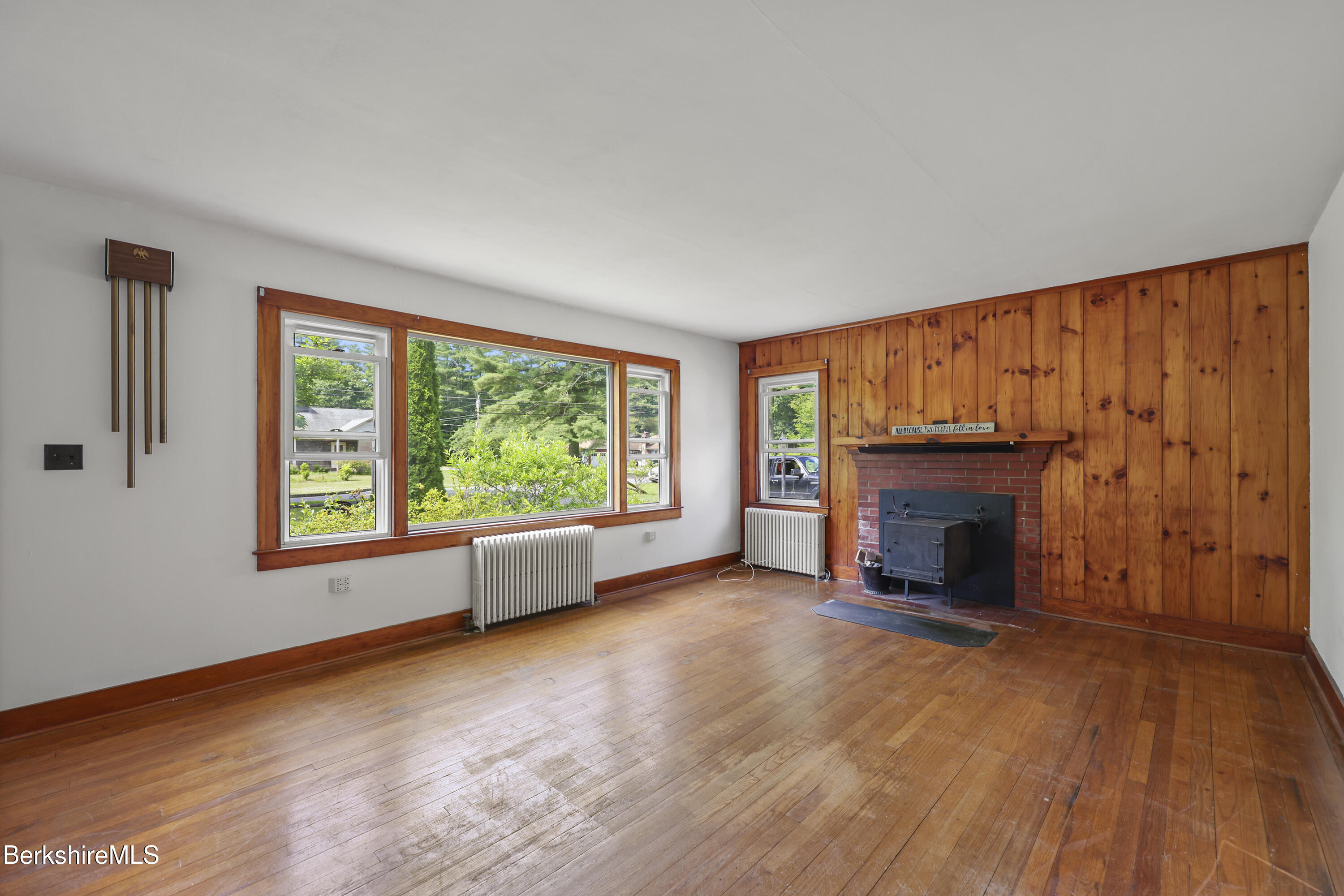 397 Clayton Road Sheffield, MA 01222 - Photo 12 of 37 Knotty pine paneling
