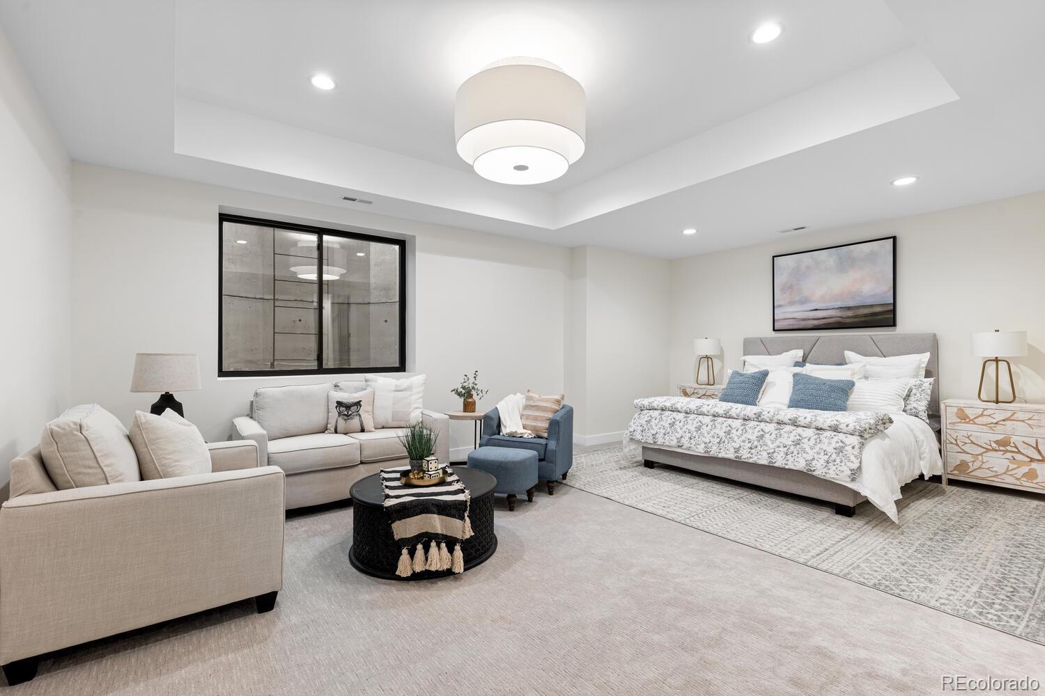 11115 Evening Hunt Road Franktown, CO 80116 - Photo 43 of 46 a living room with furniture and a large window