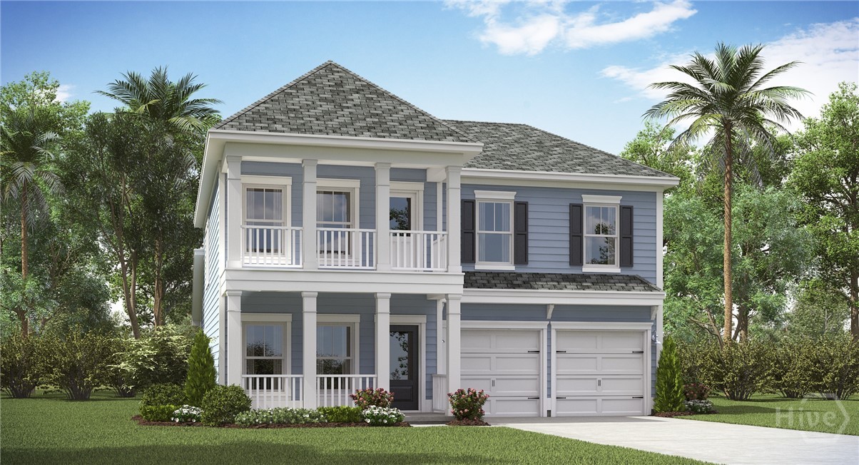 29 Emerson Way Pooler, GA 31322 - Photo 1 of 31 The Kensington Arbor Collection Front Elevation Ph