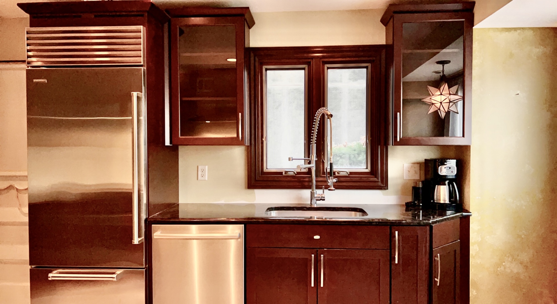 641 North Wright Street Naperville, IL 60563 - Photo 11 of 25 a kitchen with a sink and a window