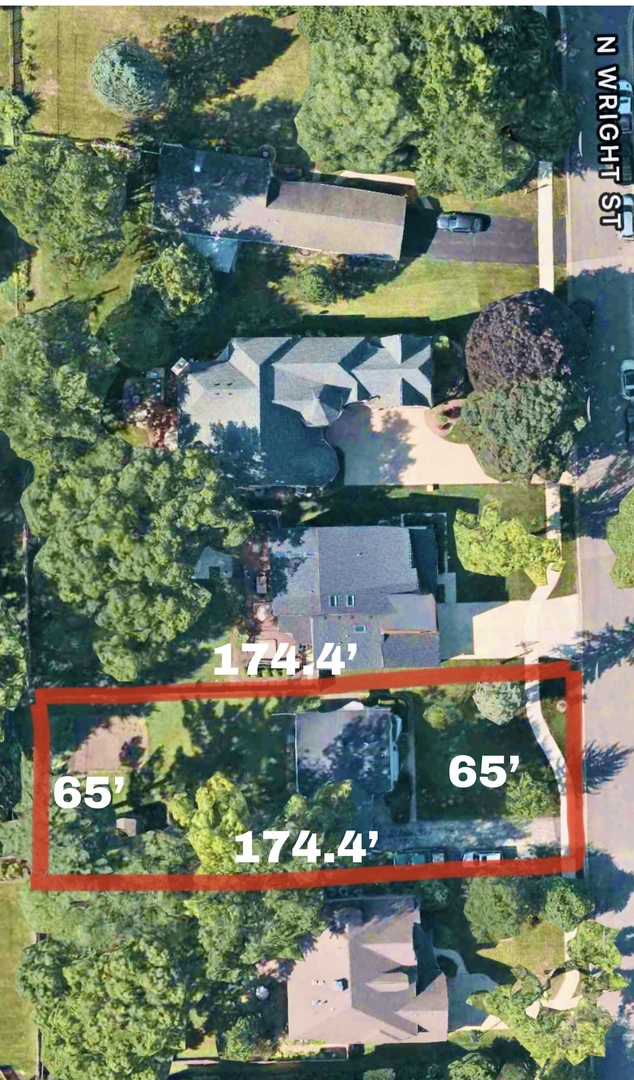 641 North Wright Street Naperville, IL 60563 - Photo 20 of 25 an outdoor space with lots of plants and vegetables