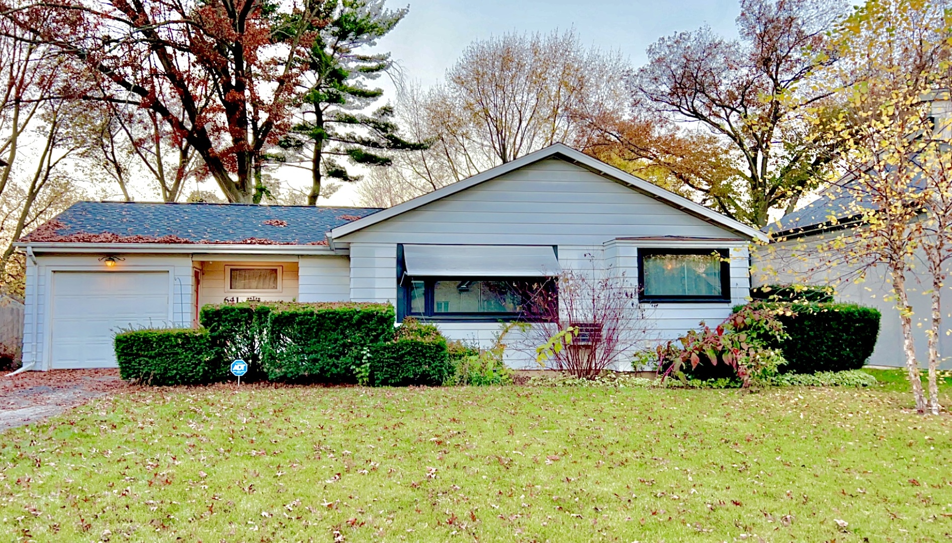 641 North Wright Street Naperville, IL 60563 - Photo 2 of 25 a front view of house with yard and green space