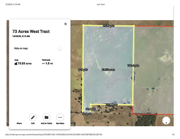 $474,500 | 73-acres West Deer Creek Road, Henrietta, TX 76365