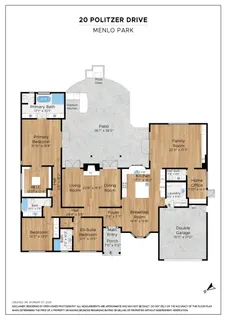 $5,980,000 | 20 Politzer Drive, Menlo Park, CA 94025