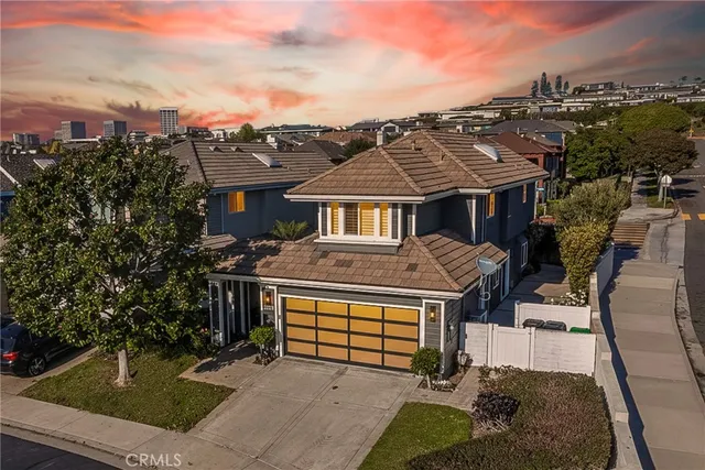 a view of a house with a patio