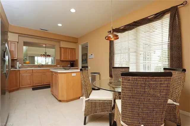 a living room with a couch and a table