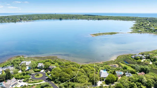 a view of a lake with a lake