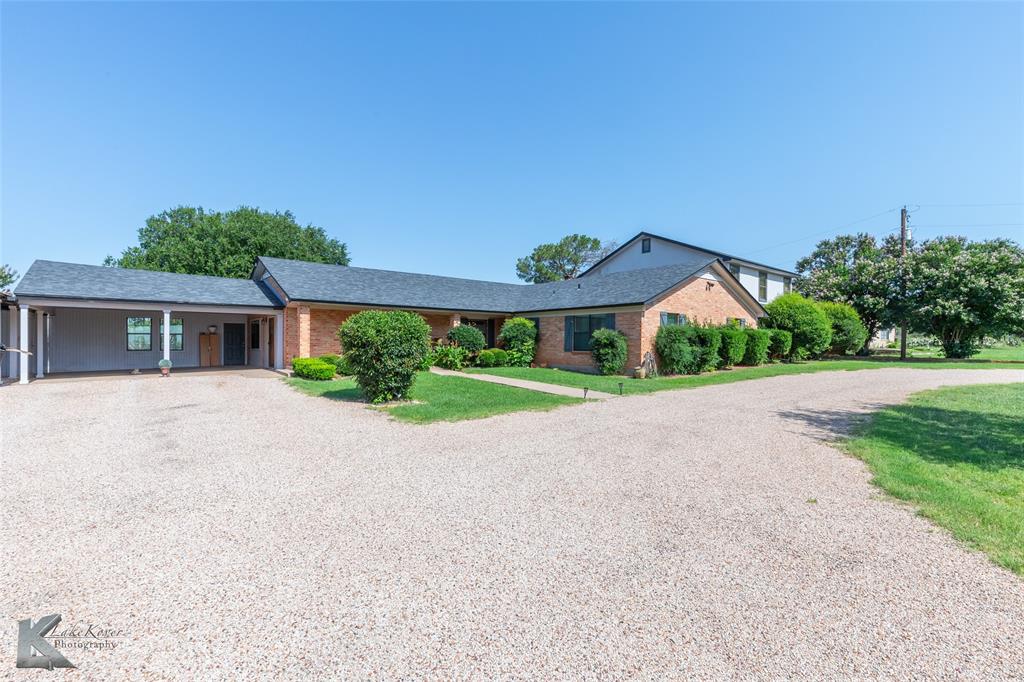 6510 West Lake Road Abilene, TX 79601 - Photo 1 of 1 front view of a house with a yard