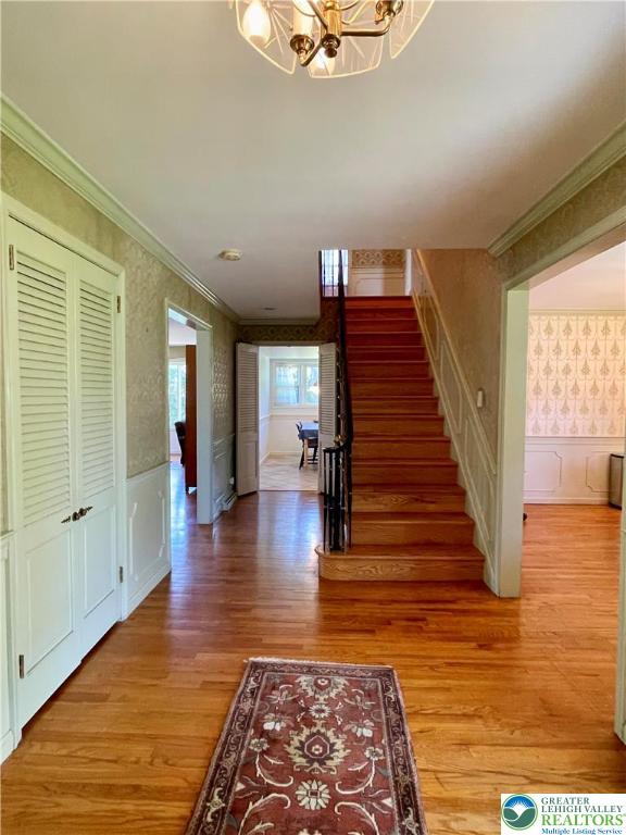 1331 Armstrong Road Bethlehem, PA 18017 - Photo 12 of 47 a view of entryway with wooden floor