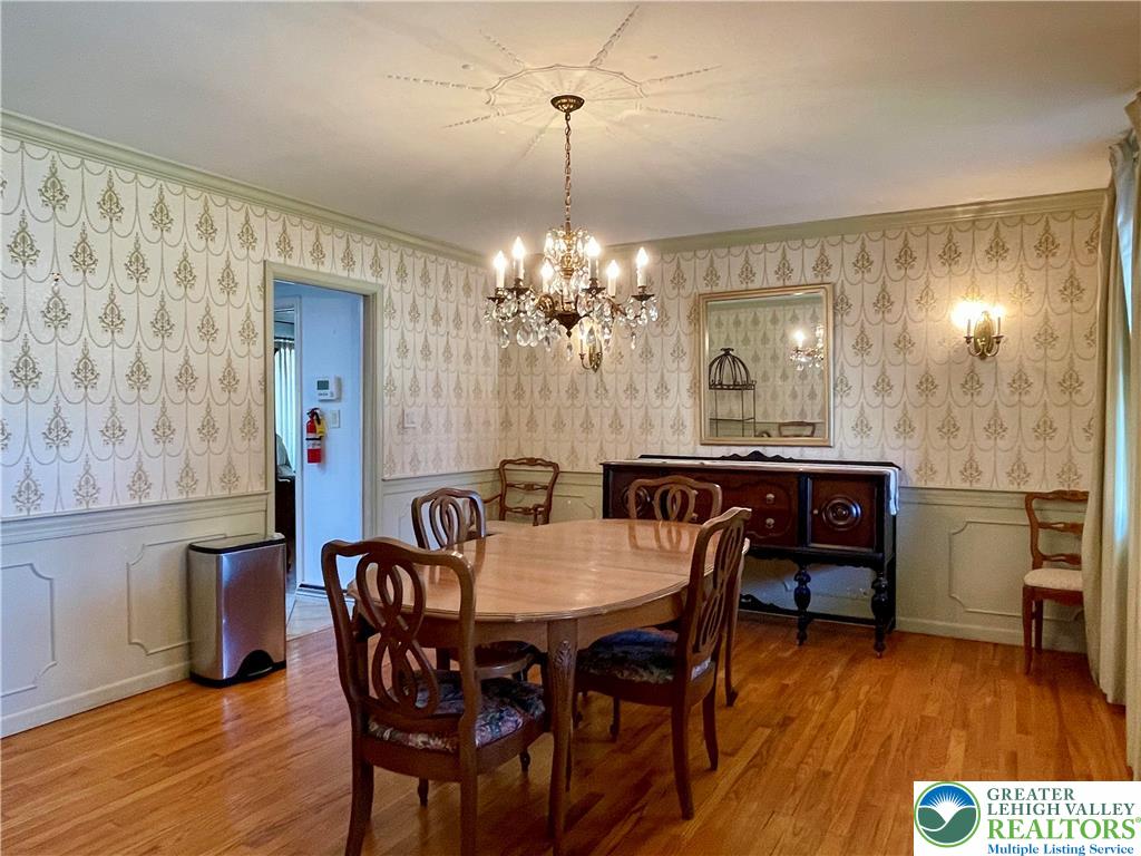 1331 Armstrong Road Bethlehem, PA 18017 - Photo 14 of 47 a view of a a dining room with furniture window and wooden floor