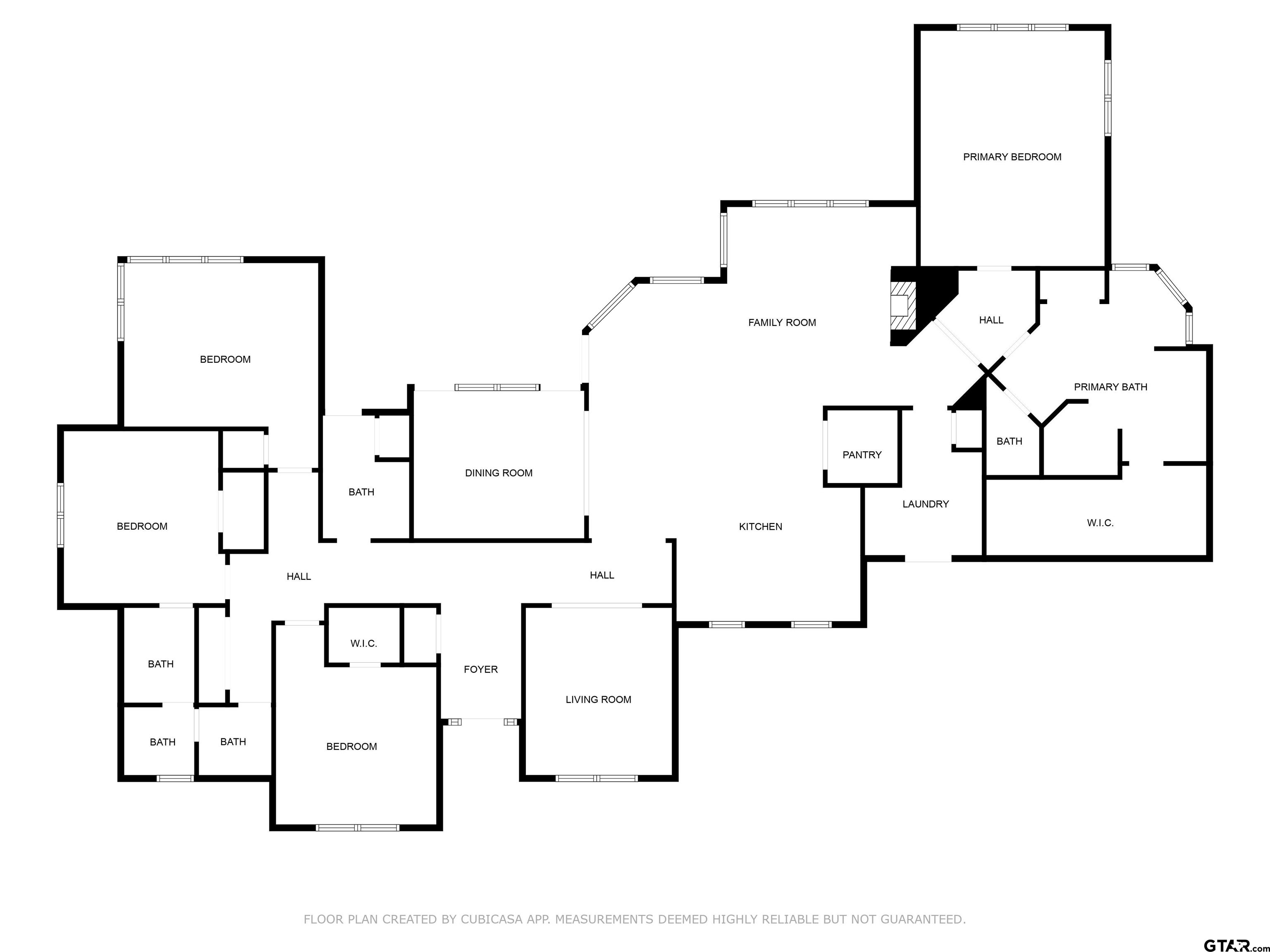 7031 Ridge Pl Circle Tyler, TX 75703 - Photo 27 of 27 a picture of floor plan