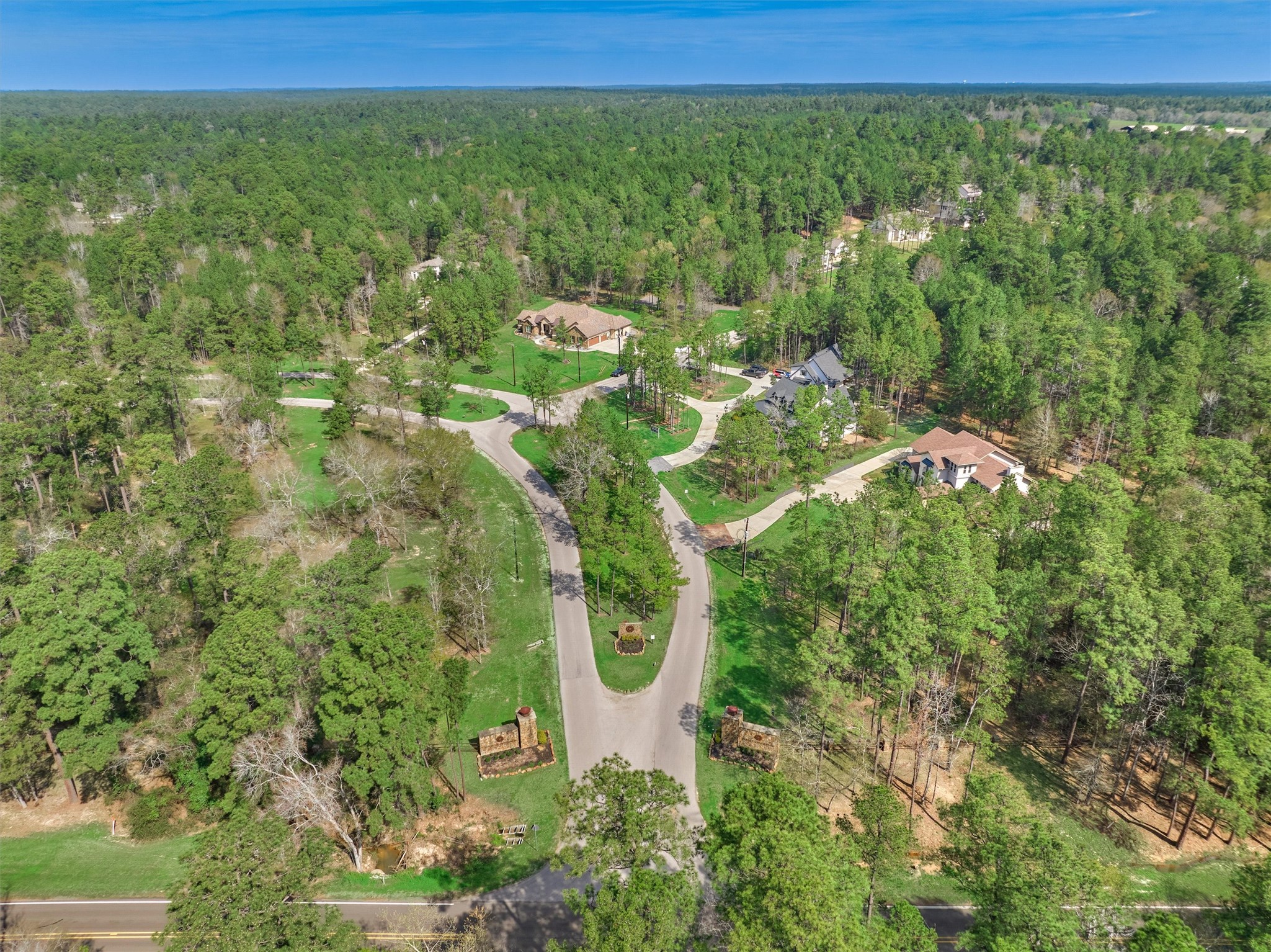 498 Lonestar Road Huntsville, TX 77340 - Photo 6 of 20 a view of a yard with plants