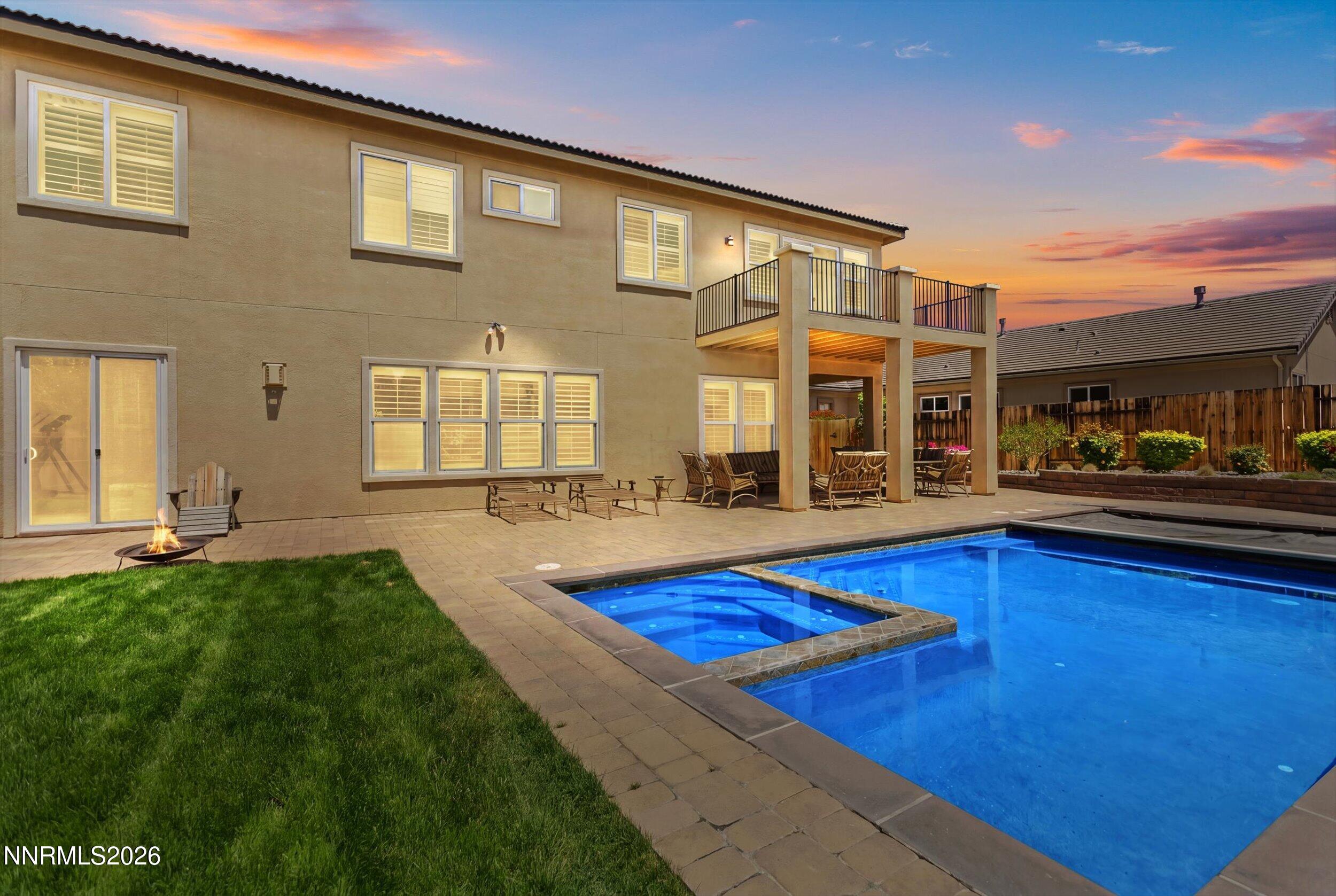 2920 Bull Rider Drive Reno, NV 89521 - Photo 45 of 51 a view of swimming pool with outdoor seating