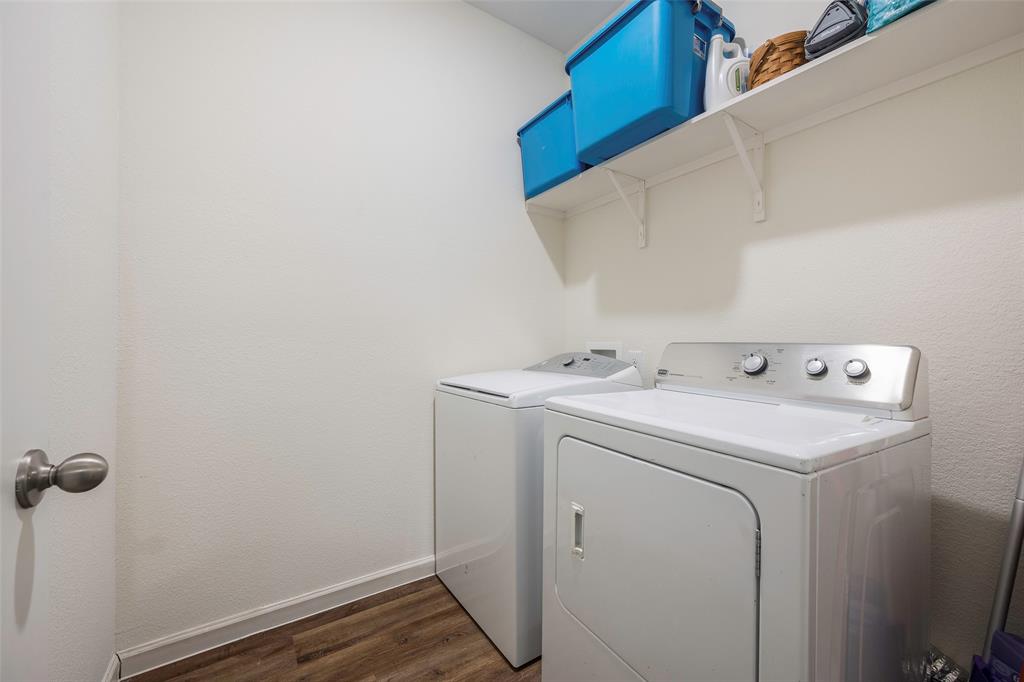 801 Peach Tree Lane Anna, TX 75409 - Photo 12 of 14 a utility room with dryer and washer