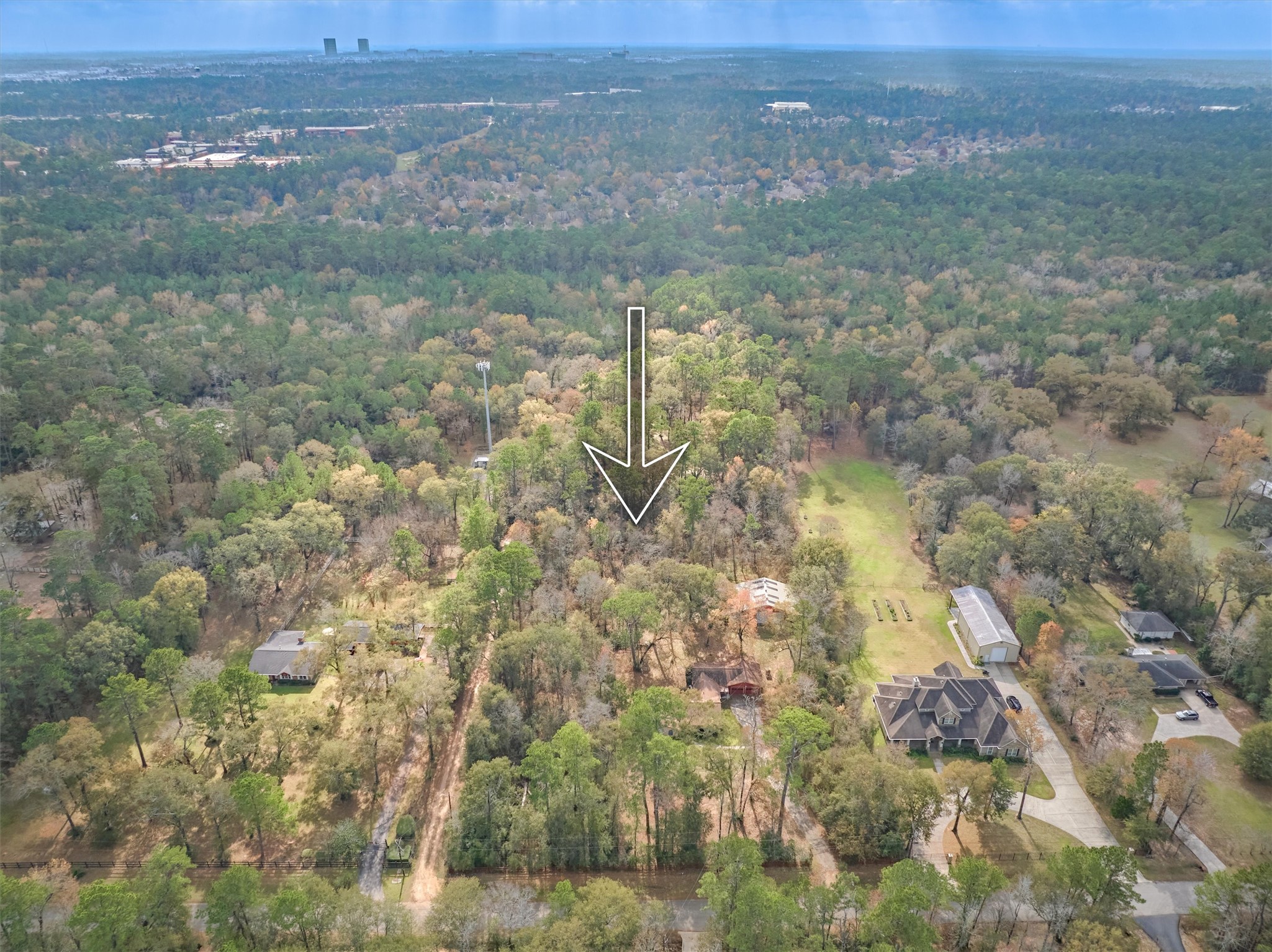 3027 Pine Acres Drive Conroe, TX 77384 - Photo 13 of 14 Exceptional lot just minutes from I-45, 1488, and nearby shops/dining/hospital district! Check out the attached survey to fully appreciate the depth/breath of this lot!