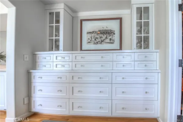 a view of dresser