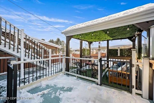 an aerial view of residential houses