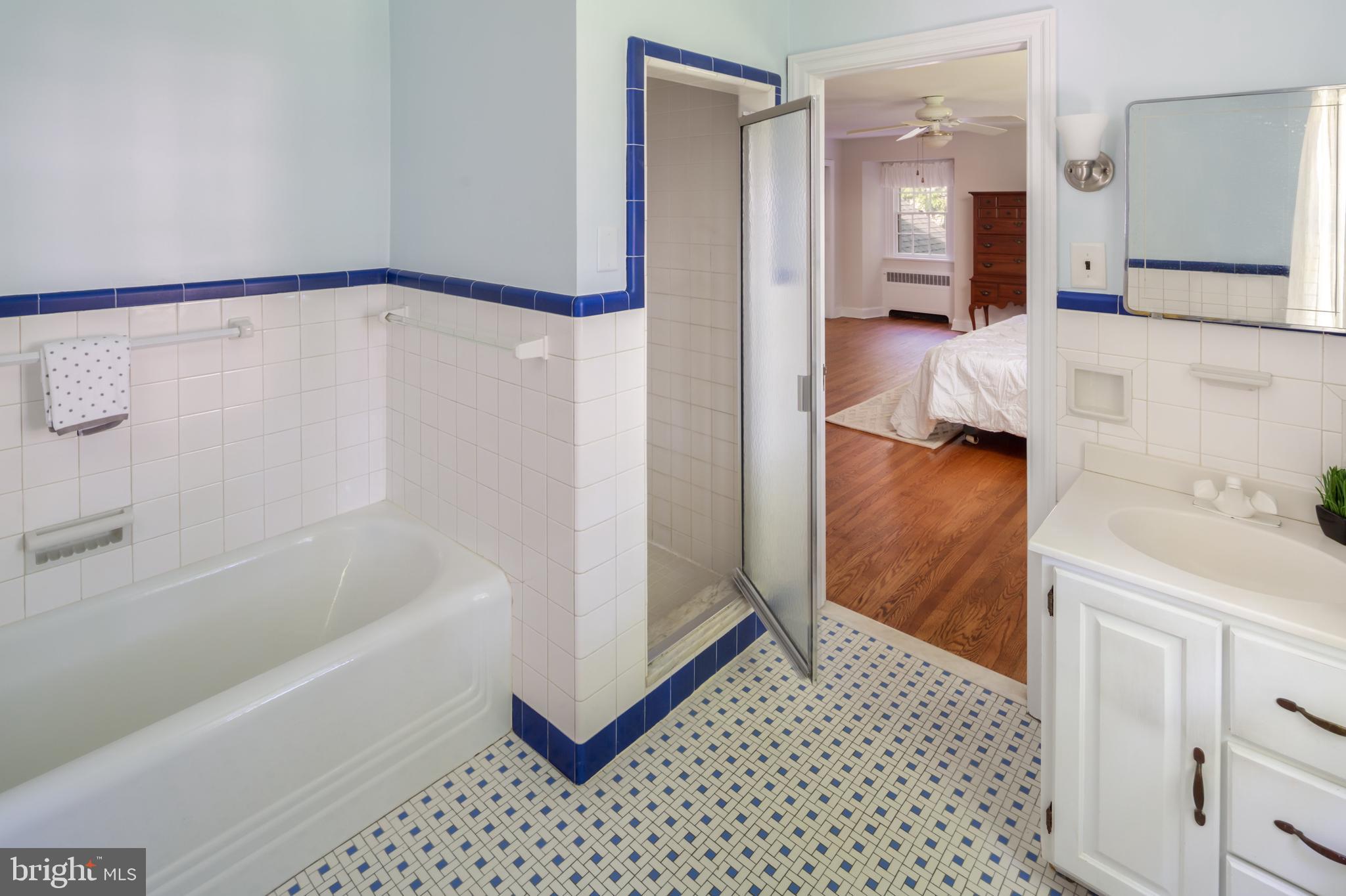 1333 Medford Road Wynnewood, PA 19096 - Photo 14 of 32 Jack & Jill Bathroom for Master and Bedroom Two.