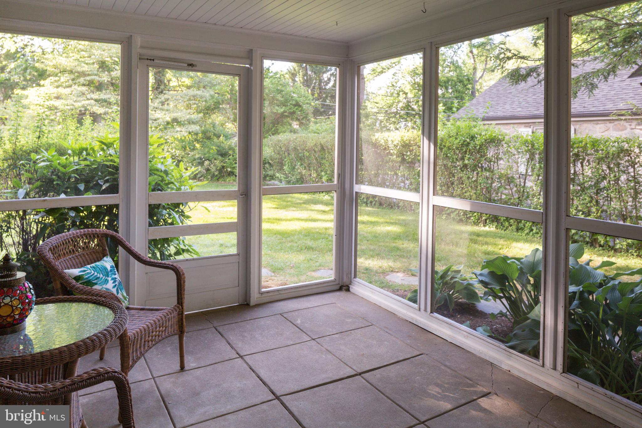 1333 Medford Road Wynnewood, PA 19096 - Photo 28 of 32 Screened-in Porch.