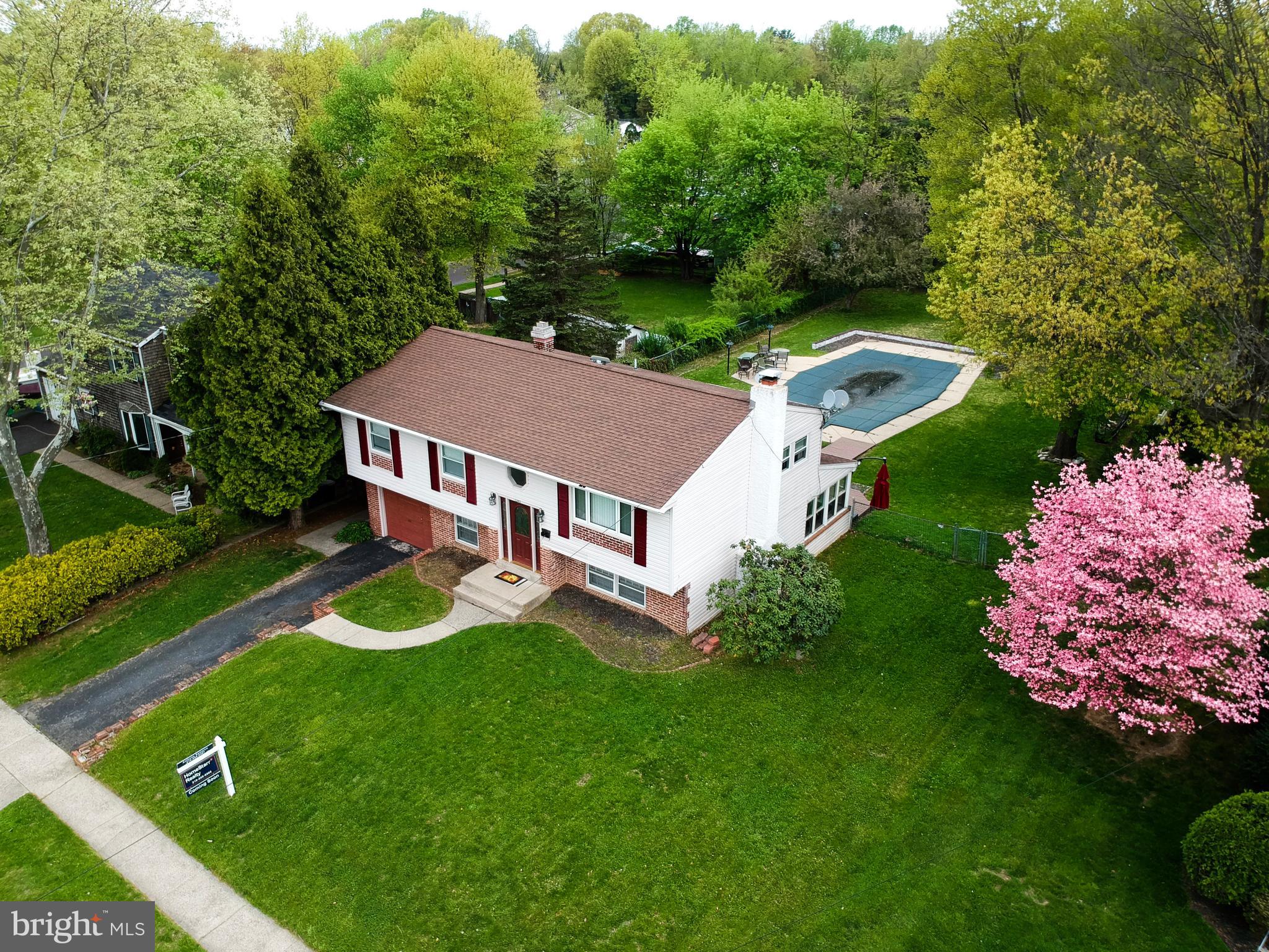 1245 Cushmore Road Southampton, PA 18966 - Photo 4 of 36 Ariel View from Drone