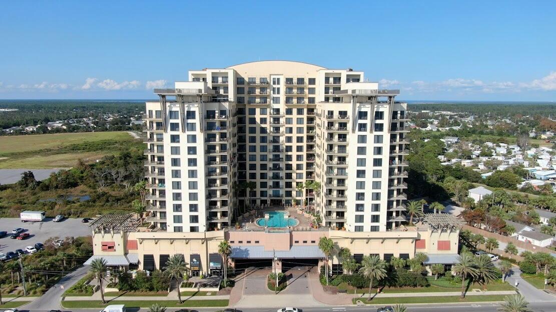 15100 Front Beach Road, Unit 1107 Panama City Beach, FL 32413 - Photo 20 of 24 a view of a building with a city view