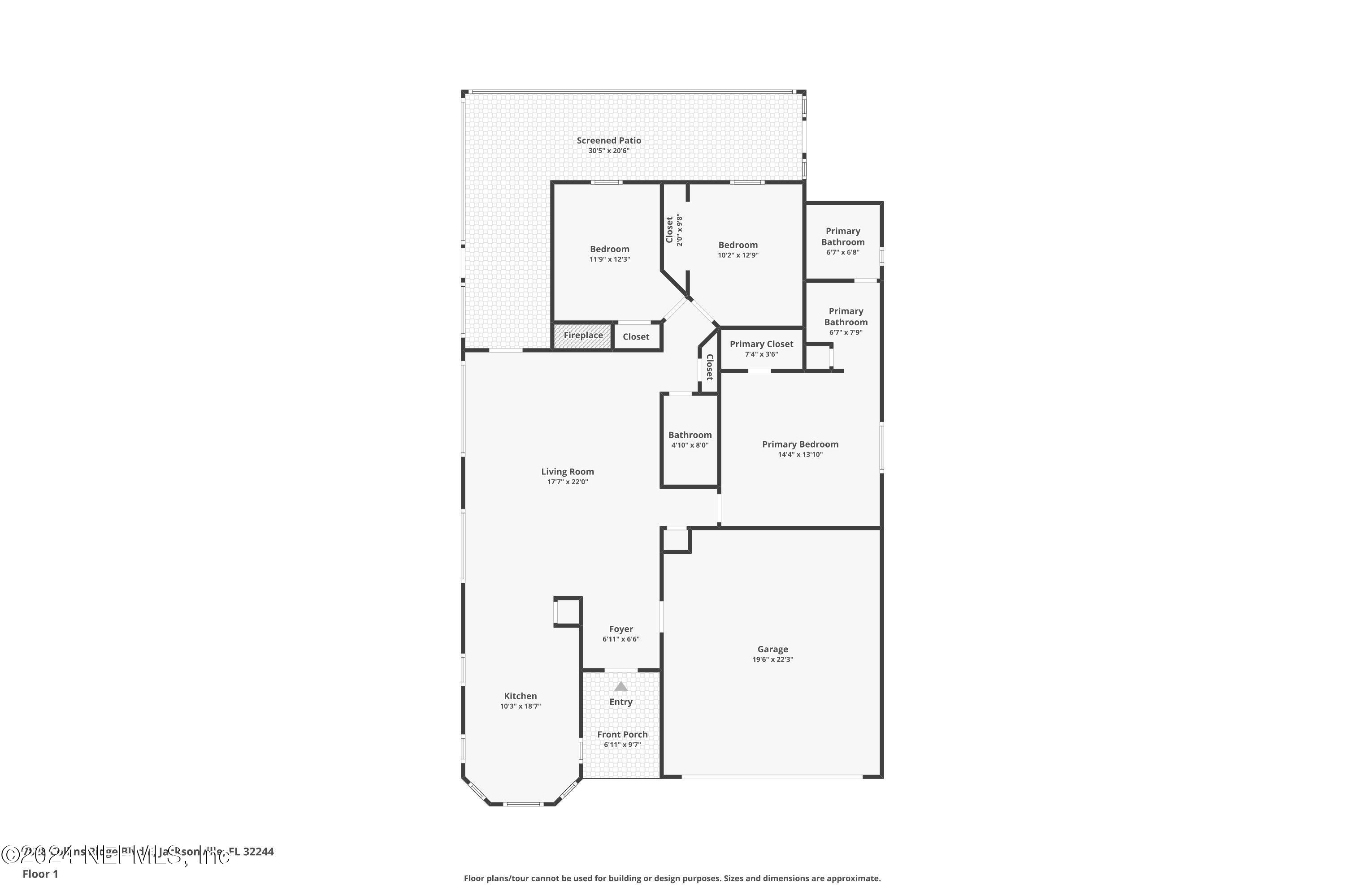 7828 Collins Ridge Boulevard East Jacksonville, FL 32244 - Photo 28 of 28 Floor-1
