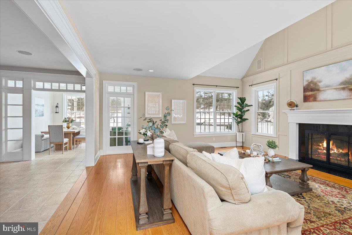 1568 Sacketts Ford Road Ivyland, PA 18974 - Photo 28 of 100 a living room with furniture and a fireplace