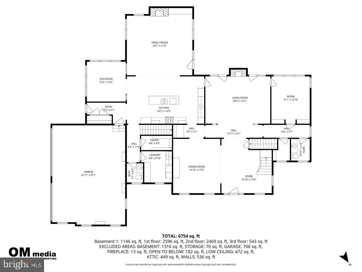 1568 Sacketts Ford Road Ivyland, PA 18974 - Photo 97 of 100 a picture of floor plan