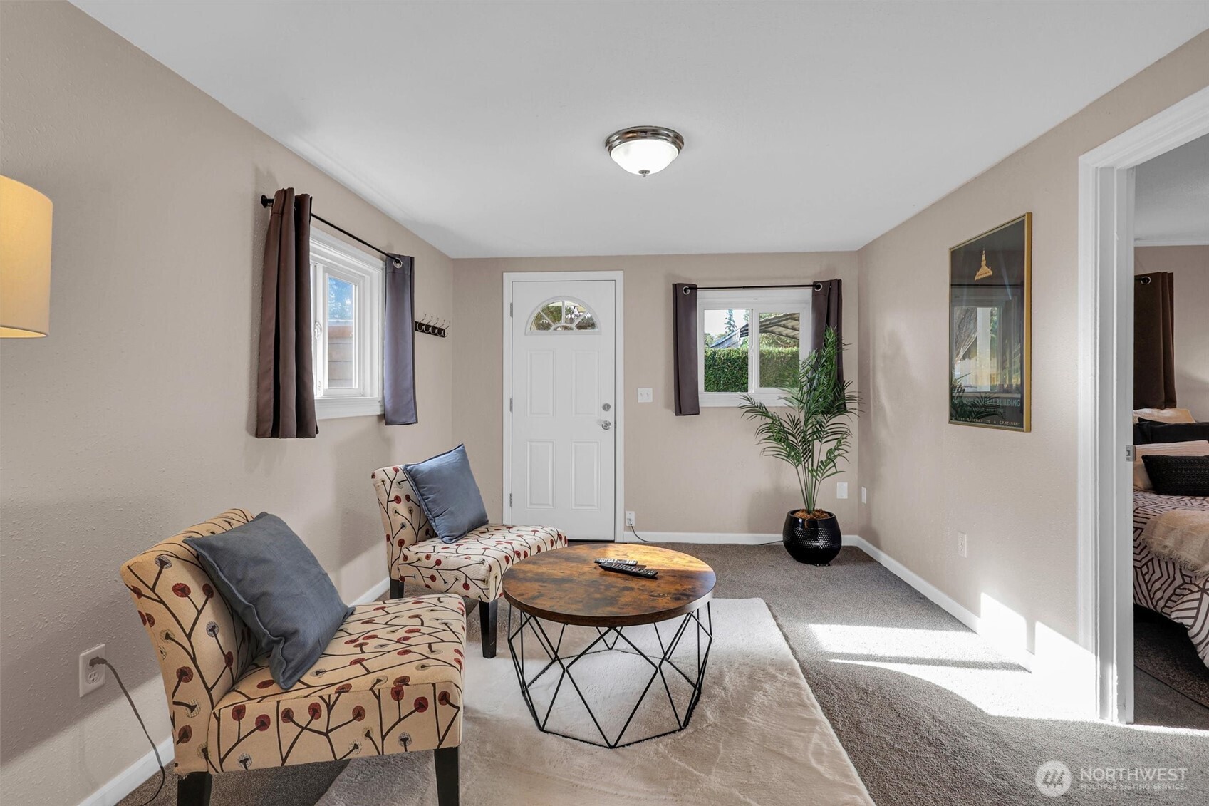 16030 15th Avenue Southwest Burien, WA 98166 - Photo 4 of 19 a living room with furniture and wooden floor