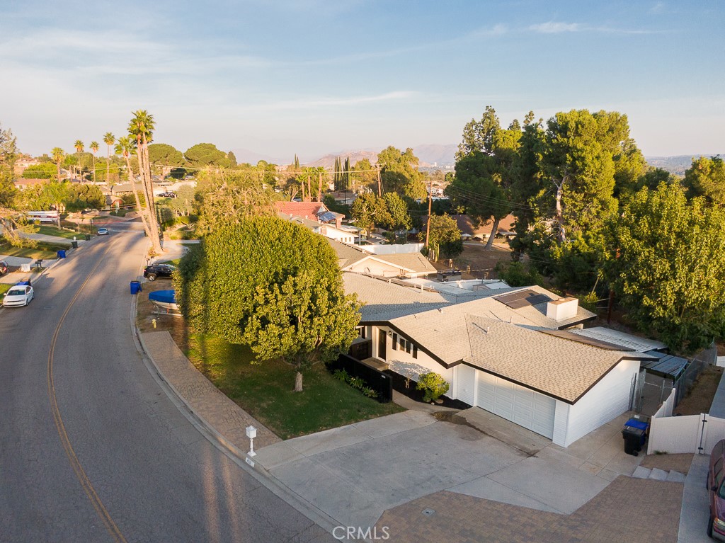 6026 Moraga Avenue Riverside, CA 92509 - Photo 36 of 42 an aerial view of a house with a garden