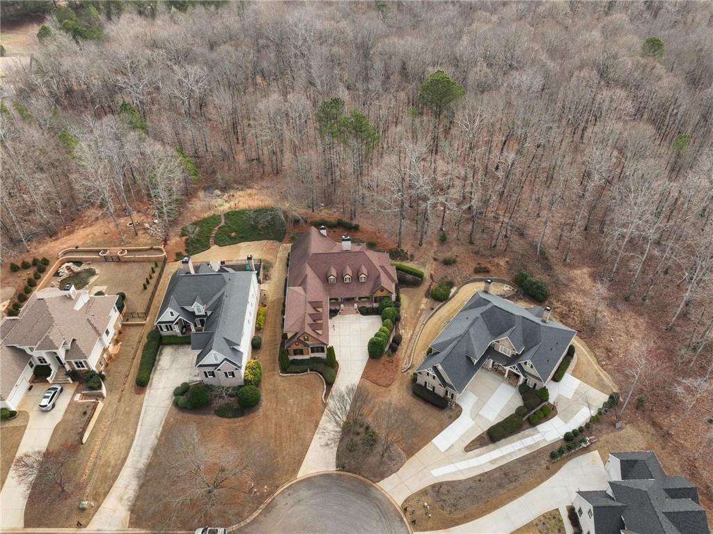6147 Golf View Court Jefferson, GA 30549 - Photo 59 of 73 an aerial view of houses with yard
