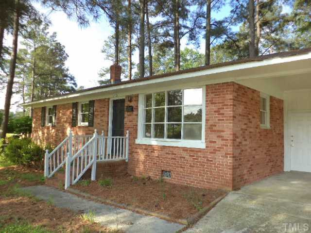 1106 Aversboro Road Garner, NC 27529 - Photo 2 of 12 NEWLY PAINTED AND READY TO MOVE IN 3 BEDROOM AND 1 1/2 BATH HOME Exterior Front