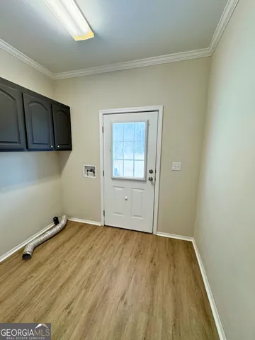 wooden floor in an empty room