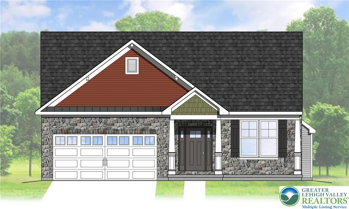349 Abby Road, Unit BR 42 Macungie, PA 18062 - Photo 1 of 1 front view of a house with a yard