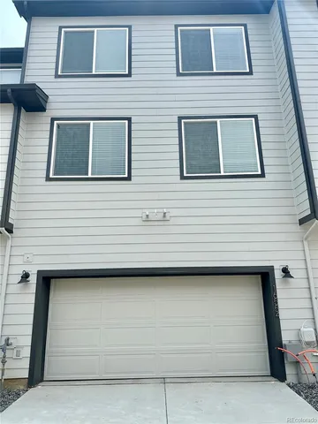 a side view of a house