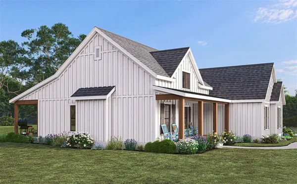 front view of a house