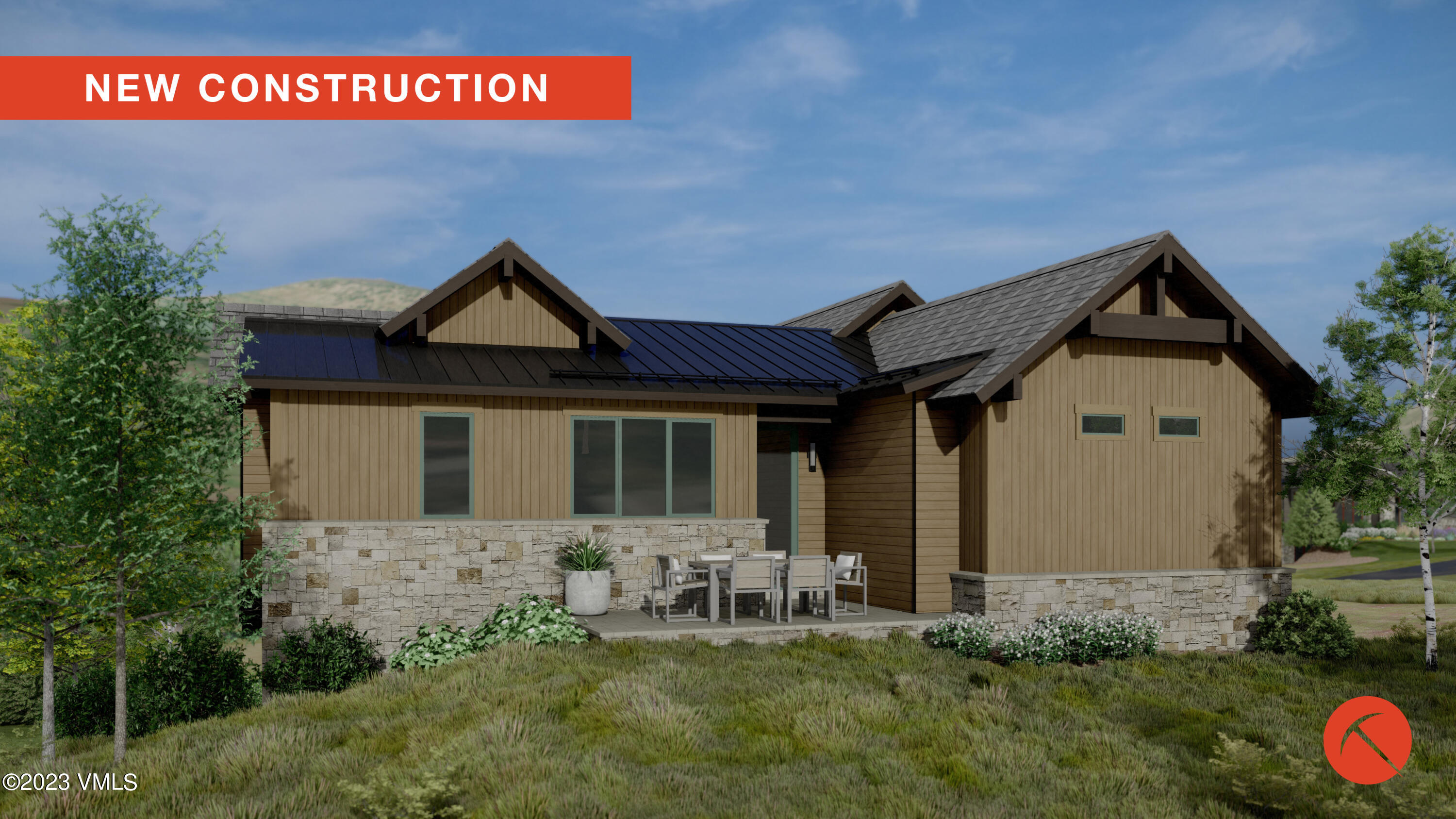 196 Miles End Lane Minturn, CO 81645 - Photo 2 of 7 a front view of a house with a yard