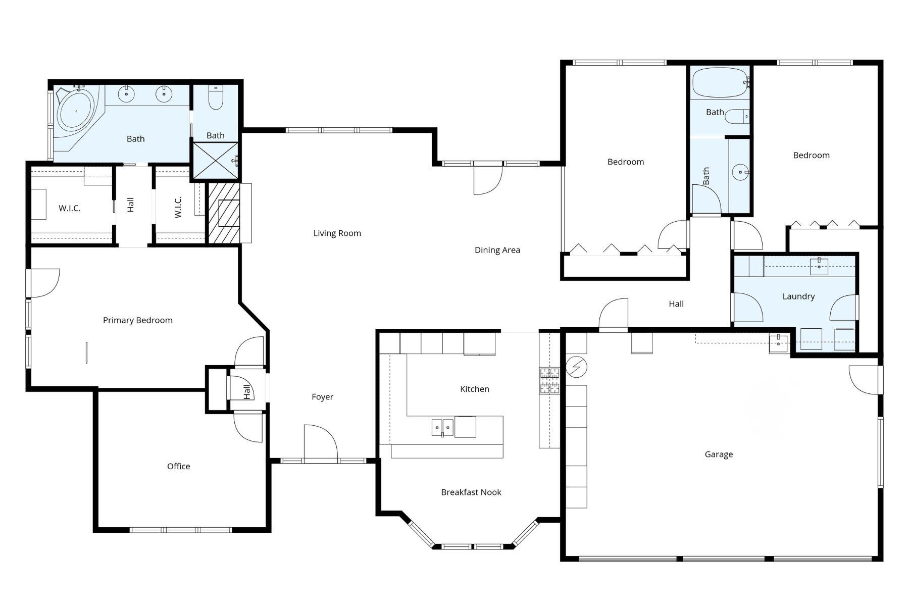 20435 Powder Mountain Court Bend, OR 97702 - Photo 38 of 38 Floorplan for MLS