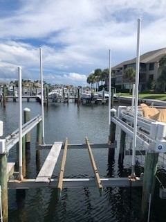 0 Bay Road Vero Beach, FL 32963 - Photo 4 of 9 a view of a lake from a terrace