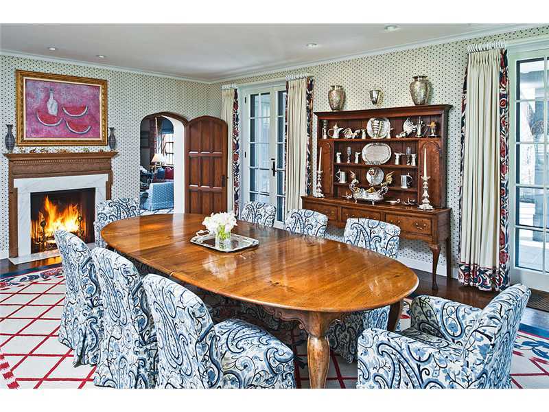 18 Porchuck Road Greenwich, CT 06831 - Photo 5 of 15 a dining room with furniture and chandelier
