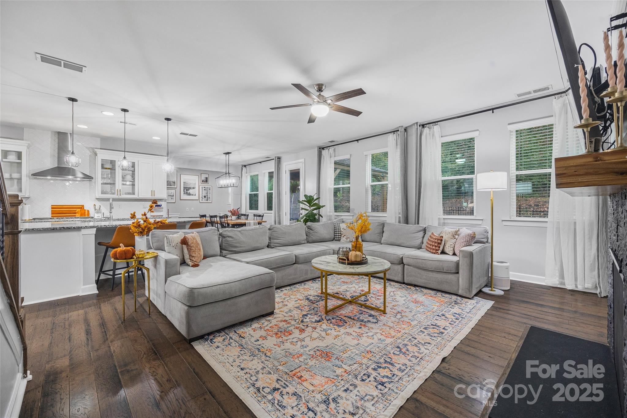 451 Sandbar Point Clover, SC 29710 - Photo 13 of 34 a living room with furniture and a rug
