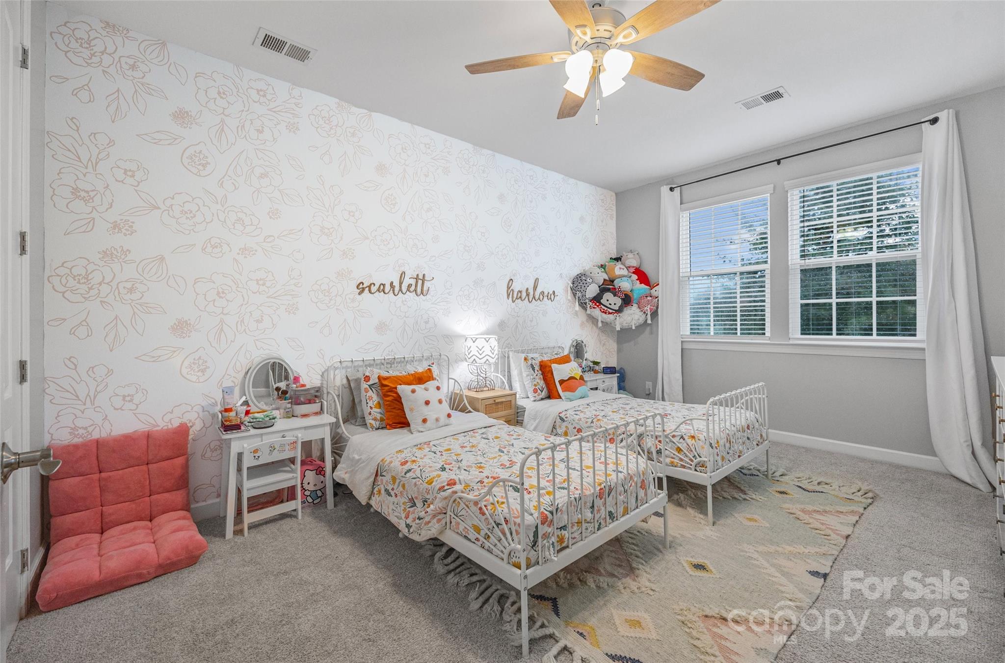 451 Sandbar Point Clover, SC 29710 - Photo 24 of 34 a bedroom with furniture and a chandelier