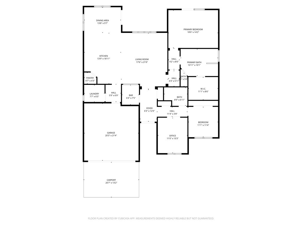 1647 Via Rojas Hemet, CA 92545 - Photo 21 of 29 a picture of floor plan