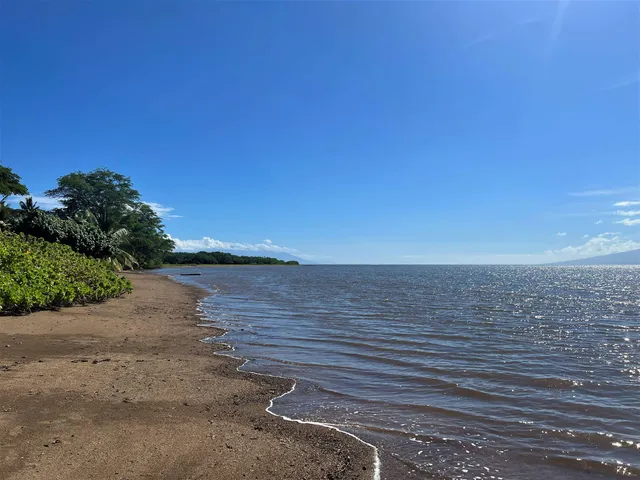 a view of an ocean beach
